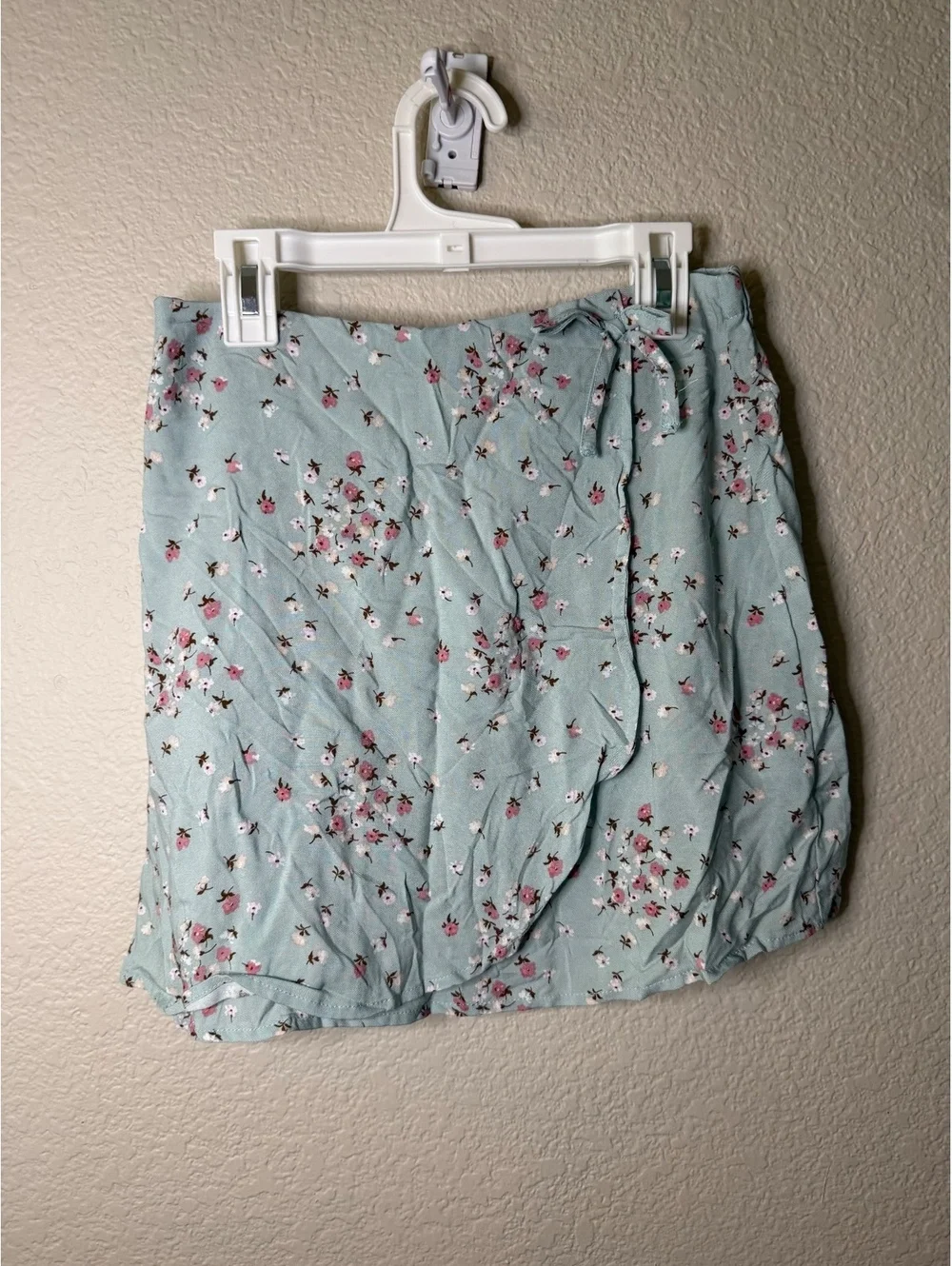 Sunset West Girls Large Floral Wrap Skirt